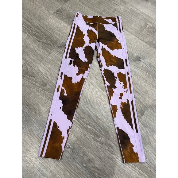 Like New *rare* Adidas Ivy Park Cow Print Leggings - Picture 1 of 6